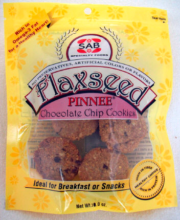 Flaxseed Chocolate Chip Cookies